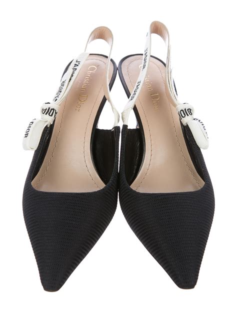 j'adior shoes dior|christian Dior slingback shoes.